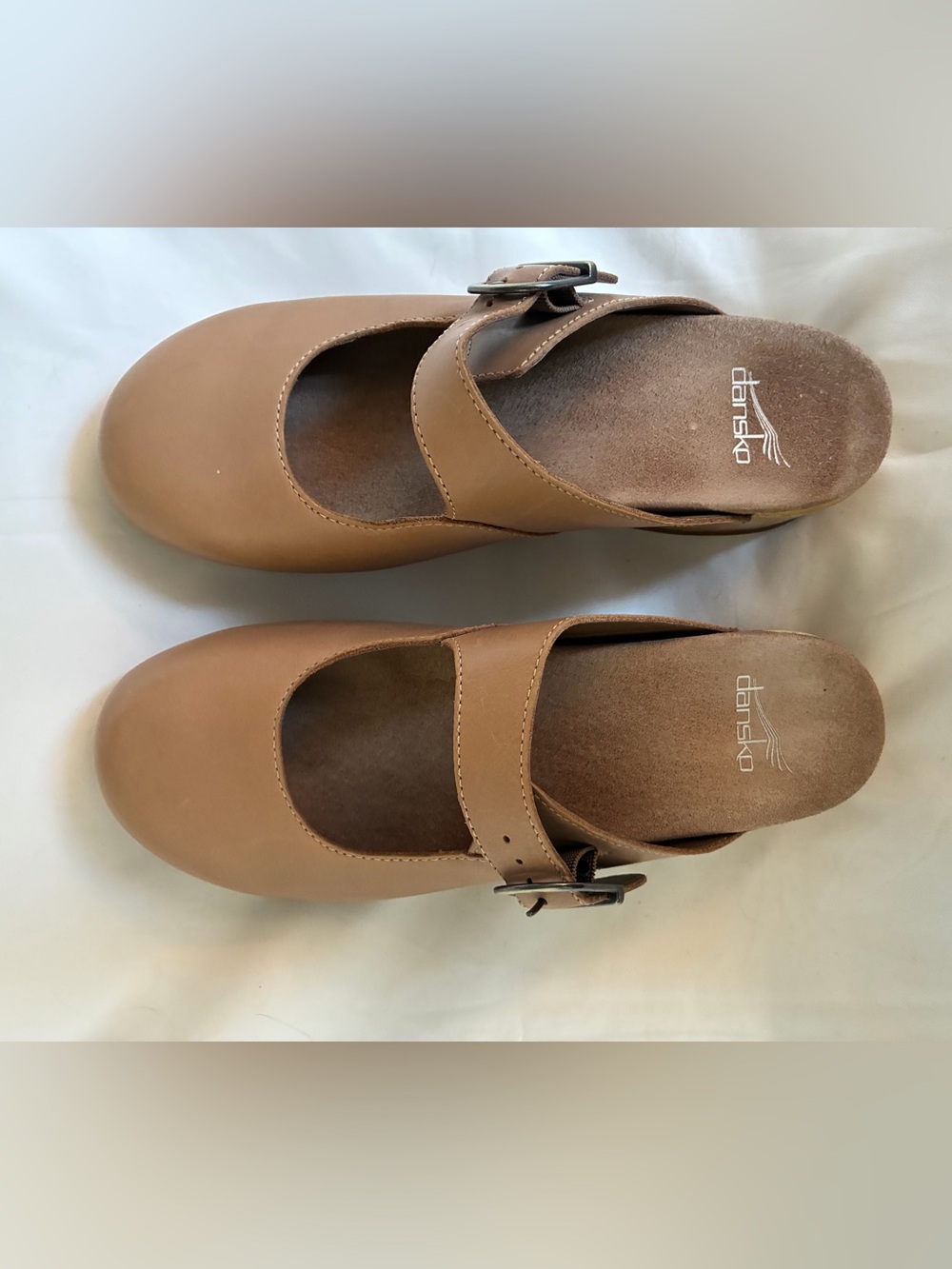 Dansko tan Mary Jane Clog size 39